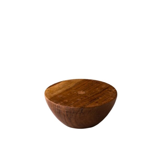 Shapes Oak Wood Plate Conical High 15cm