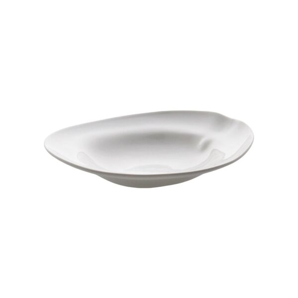 Shell Line Deep Plate 25x26x6cm(h) Glaze