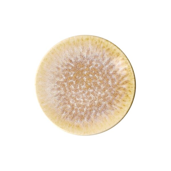 Shine Bread Plate 15cm - Amber