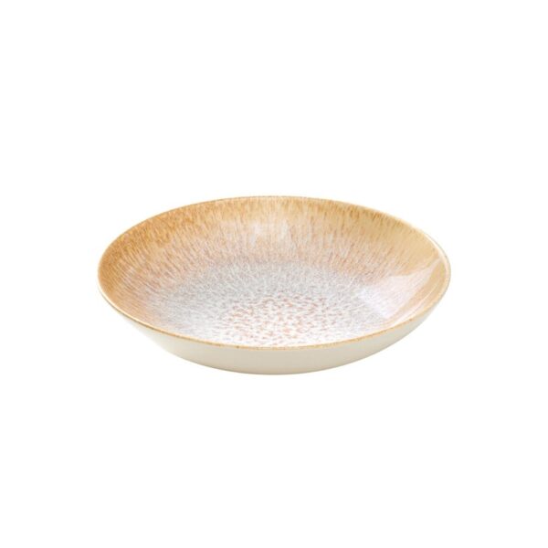 Shine Deep Plate 18cm - Amber