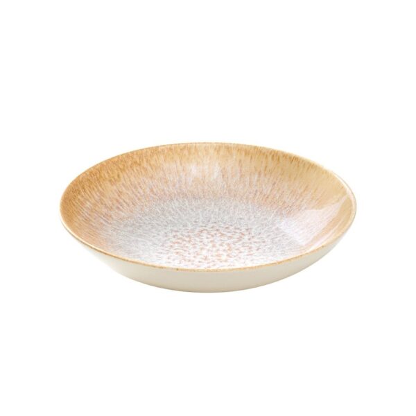 Shine Deep Plate 24cm - Amber