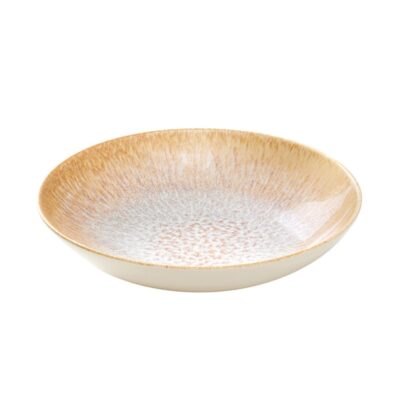 Shine Deep Plate 29cm - Amber
