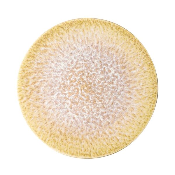 Shine Dinner Plate 25cm - Amber