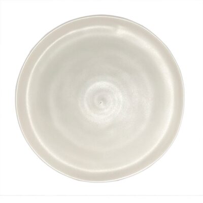 Side Plate 20cm Raised Edge-Cream