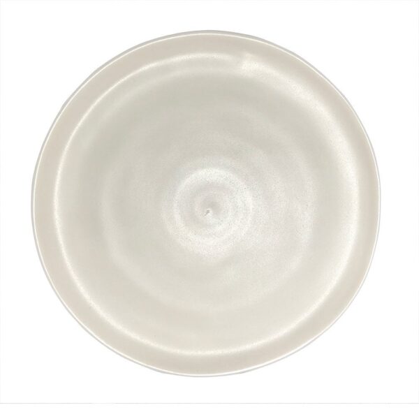 Side Plate 20cm Raised Edge-Cream