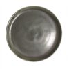 side plate 20cm raised edge grey p6456 5852 image - G&G Goodfellows