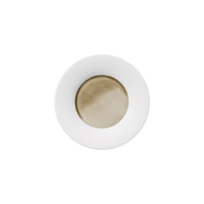 Silent Brass Bread Plate 18cm