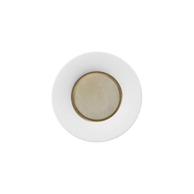 Silent Brass Gold Bread Plate 18cm