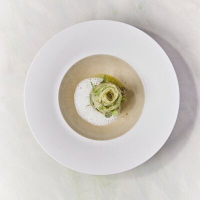 Silent Brass Pasta Plate 30x5.5cm(h)
