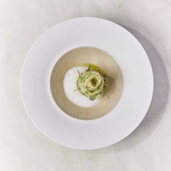 Silent Brass Pasta Plate 30x5.5cm(h)