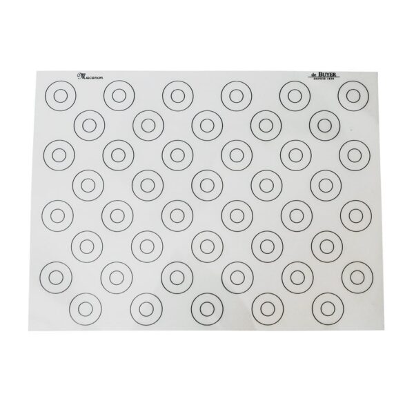 Silicone Macaroon Mat 40x30cm (44 marks)