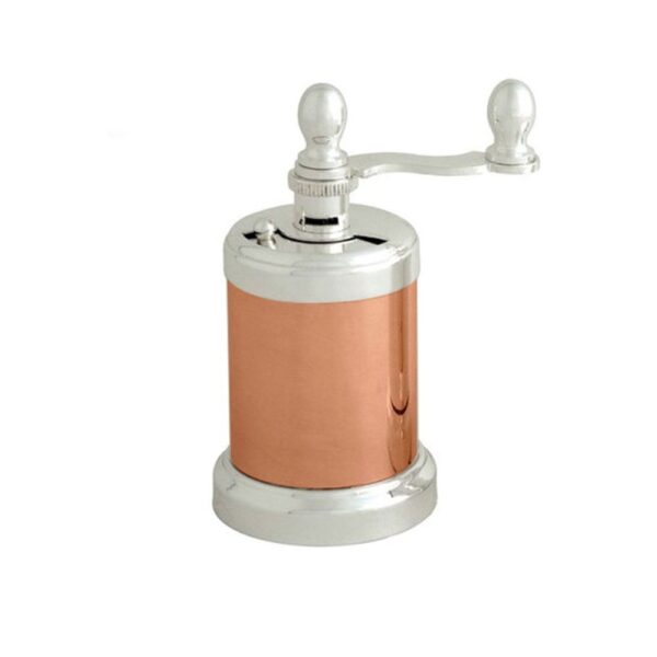 Silver/ Copper Pepper Mill 90mm