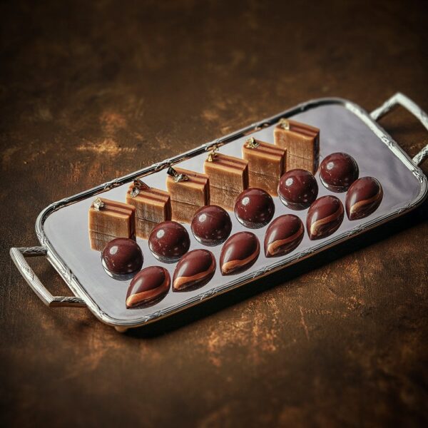 Silver Plated Petit Fours Tray 28x14cm