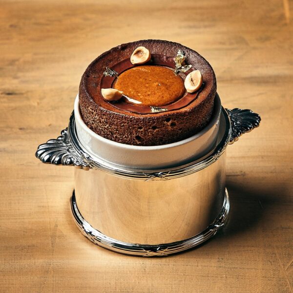 Silver Plated Souffle Pot Holder