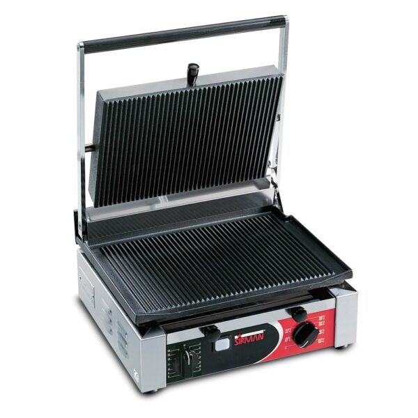 Sirman Large Single Ribbed Ceramic Grill