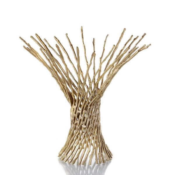 Somnia Display Bowl 23.5x22.5cm(h)-Brass