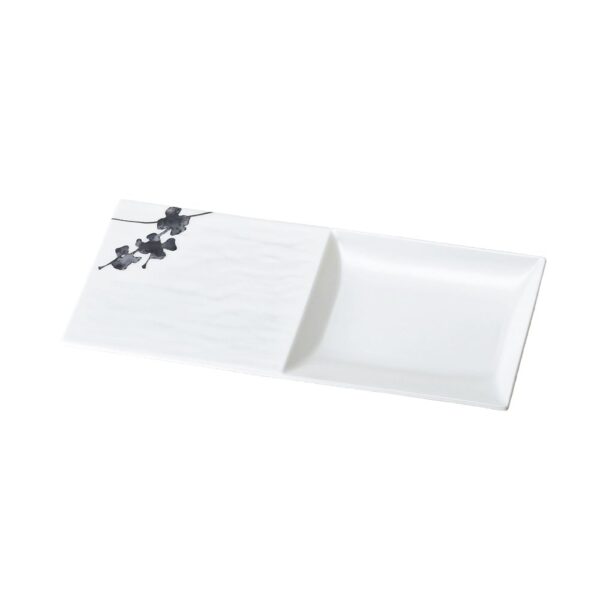Square Divided Tray 30x15 x1.7cm(h)