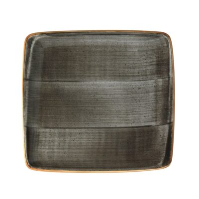 Square Plate 22x20cm - Space Grey