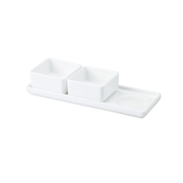 Square Stackable Bowl 6x6x3cm(h)