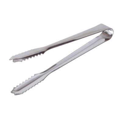 Stainless Steel 7" Ice Tongs