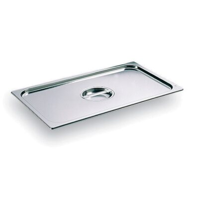 S/S Gastronorm Lid GN 2/1