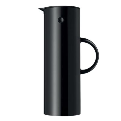 Stelton Black Vacuum Jug 1L
