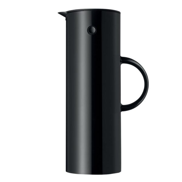 Stelton Black Vacuum Jug 1L