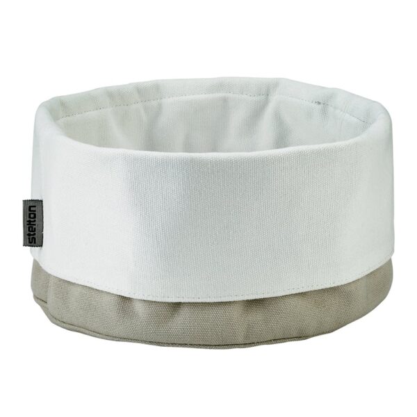 Stelton Bread Bag Sand/White 23x23cm