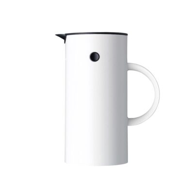Stelton White Vacuum Jug 1L