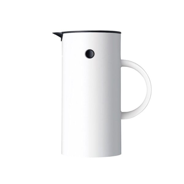 Stelton White Vacuum Jug 1L