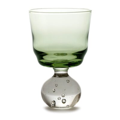 Stem Glass 6.3x9.5 (h) - Green