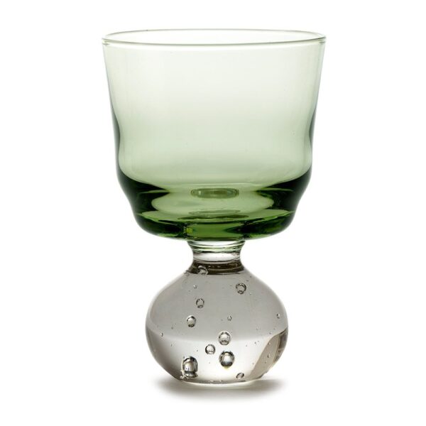 Stem Glass 6.3x9.5 (h) - Green