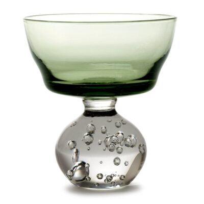 Stem Glass 9.2x10 (h) - Green