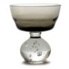 stem glass 9 2x10cm h smokey grey p12234 9011 image - G&G Goodfellows