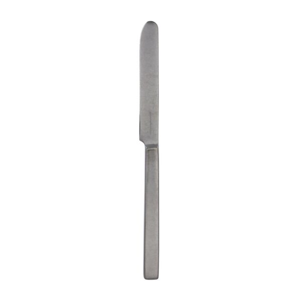 Stile Table Knife - Pewter