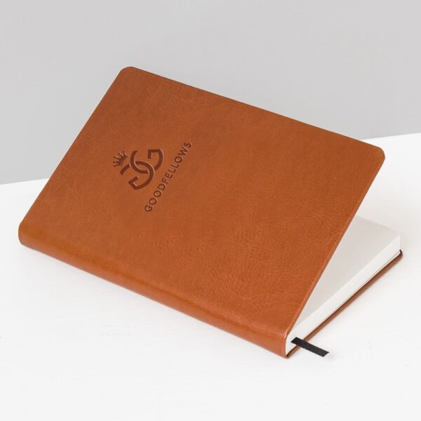 Stone Notebook G&G Logo - Tan
