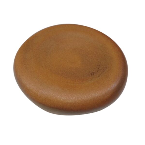 Stone Pillow Plate 11 x 2.5cm(h) - Rust