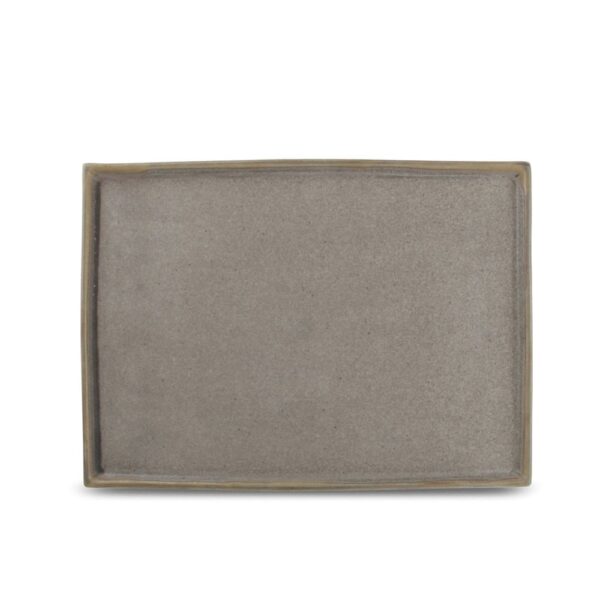 Structo Serving Dish 28x20cm - Brown