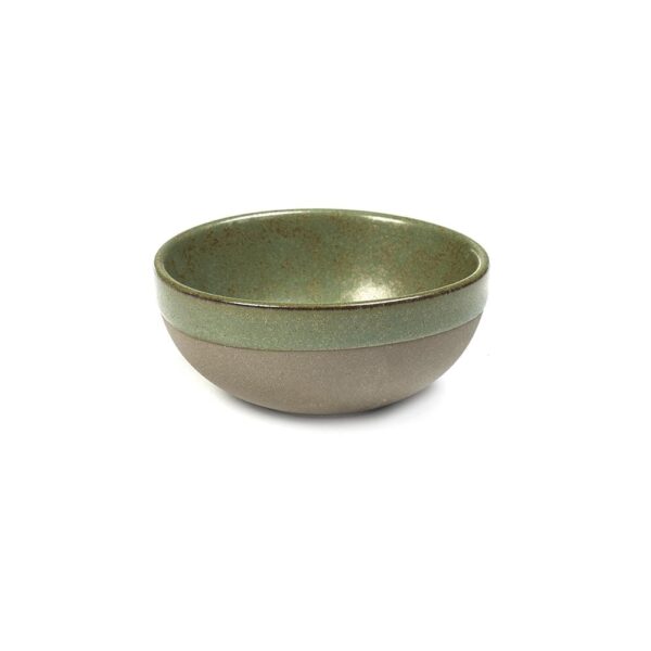 Surface Bowl Grey/ Camo Green 9x4cm(h)