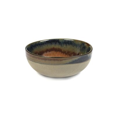 Surface Bowl Grey/ Rusty Brown 11x4.5cm