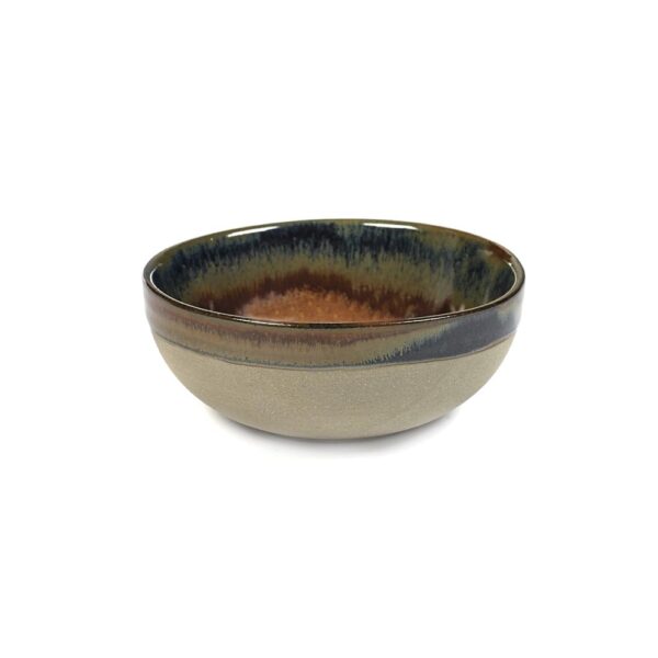 Surface Bowl Grey/ Rusty Brown 11x4.5cm