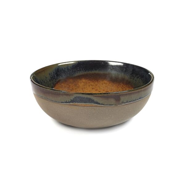 Surface Bowl Gris/ Rusty Brown 13x5cm(h)