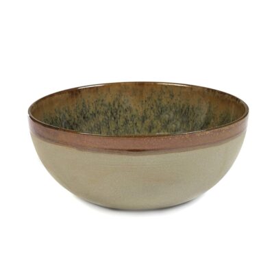 Surface Bowl Indi Grey 19x8cm(h)