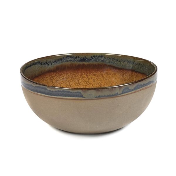 Surface Bowl Rusty Brown 19x8cm(h)