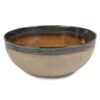surface bowl rusty brown 23x9 5cm h p2694 2077 image - G&G Goodfellows