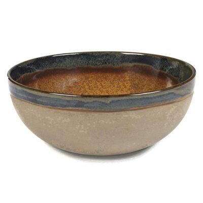 Surface Bowl Rusty Brown 23x9.5cm(h)