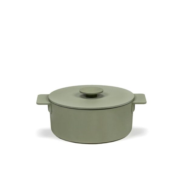 Surface Cast Iron Pot 2L- Camo Green