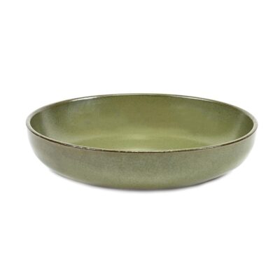 Surface Deep Plate Camo Green 19x4cm(h)