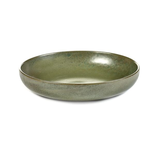 Surface Deep Plate Camo Green 21x4cm(h)