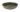 surface deep plate indi grey 19x4cm h p2660 2044 image - G&G Goodfellows